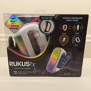 New RUKUSfx Motion Controlled Music Mixer 120 Tracks 80 Sound Effects Just Play